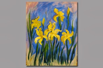 BYOB Painting: Monet Yellow Irises (UWS)